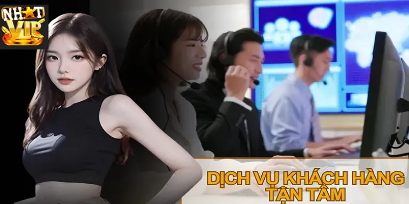 Đội ngũ CSKH Nhatvip hỗ trợ người chơi 24/7 qua nhiều kênh liên hệ khác nhau