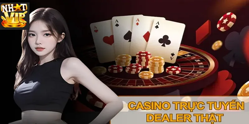 Nhatvip mang đến trải nghiệm casino trực tuyến với dealer thật và sảnh chơi đa dạng.